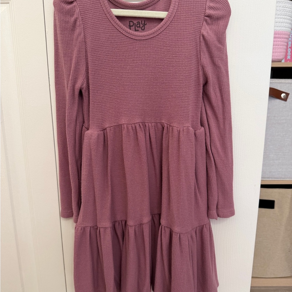 Little Sleepies Mauve Tiered Dress